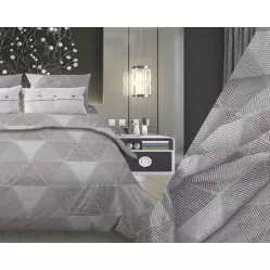 Постельное белье "Галактика шоколад" из бязи 120г/м2   