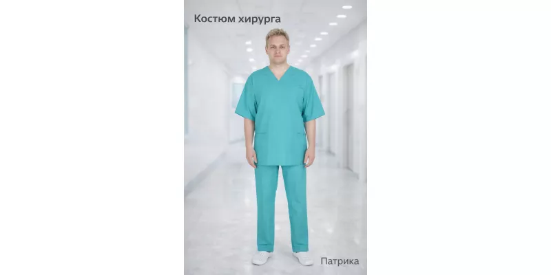 Костюм хирурга бязевый (100% хлопок)