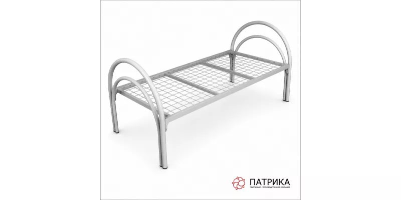 Кровать металлическая одноярусная
